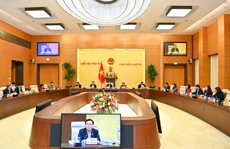 Quang cảnh phiên bế mạc. (Ảnh: DUY LINH)