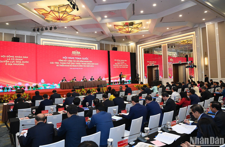 Quang cảnh hội nghị. (Ảnh: DUY LINH) Quang cảnh hội nghị. (Ảnh: DUY LINH)