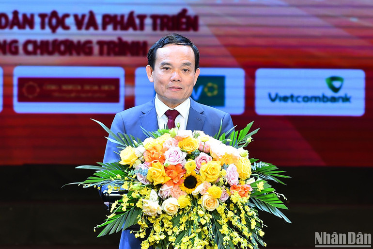 Phó Thủ tướng Trần Lưu Quang phát biểu tại Lễ tuyên dương. (Ảnh: THỦY NGUYÊN) Phó Thủ tướng Trần Lưu Quang phát biểu tại Lễ tuyên dương. (Ảnh: THỦY NGUYÊN)