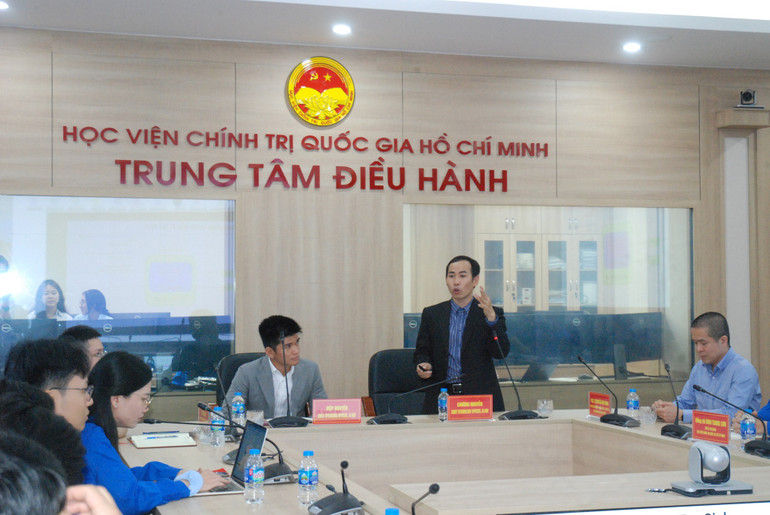 TS Nguyễn Thọ Chương, Giám đốc Công nghệ AI Hay chia sẻ. (Ảnh: VĂN TOẢN)