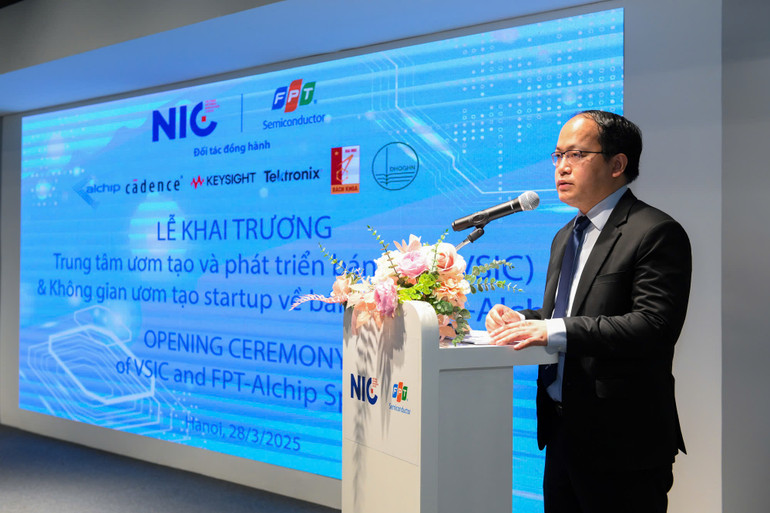 Ông Vũ Quốc Huy - Giám đốc Trung tâm Đổi mới sáng tạo quốc gia.