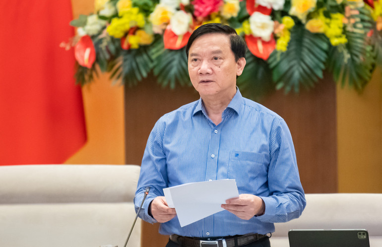 Phó Chủ tịch Quốc hội Nguyễn Khắc Định.