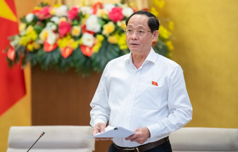 Phó Chủ tịch Quốc hội Trần Quang Phương.