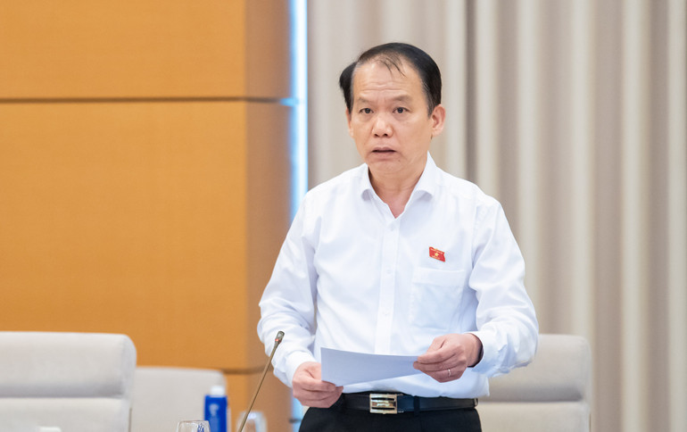 Chủ nhiệm Ủy ban Pháp luật và Tư pháp Hoàng Thanh Tùng. (Ảnh: Media Quốc hội) Chủ nhiệm Ủy ban Pháp luật và Tư pháp Hoàng Thanh Tùng. (Ảnh: Media Quốc hội)