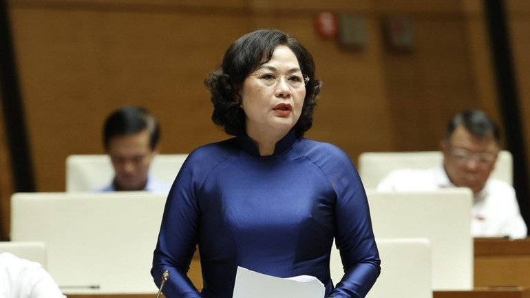 Thống đốc Ngân hàng Nhà nước Nguyễn Thị Hồng sẽ là người đầu tiên đăng đàn trả lời chất vấn.