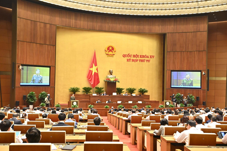 Quang cảnh Kỳ họp thứ tư, Quốc hội khóa XV