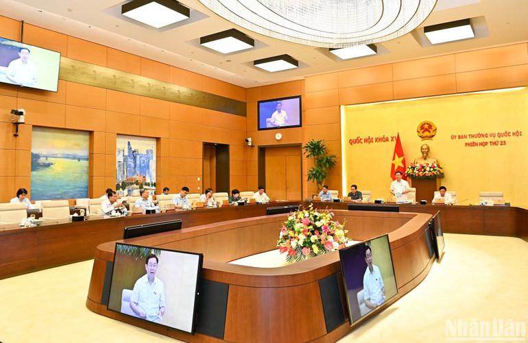 Quang cảnh phiên bế mạc. (Ảnh: DUY LINH)