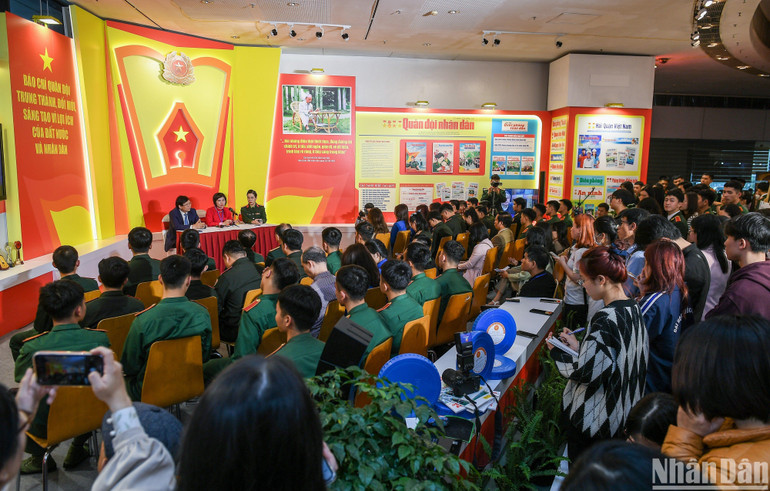 Quang cảnh tọa đàm. (Ảnh: THÀNH ĐẠT)