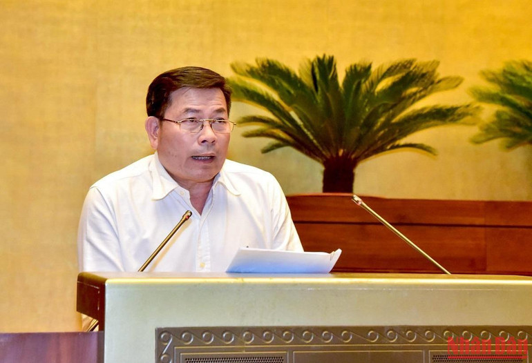 Phó Tổng Thanh tra Chính phủ Trần Văn Minh trình bày tham luận tại Hội nghị. Phó Tổng Thanh tra Chính phủ Trần Văn Minh trình bày tham luận tại Hội nghị.