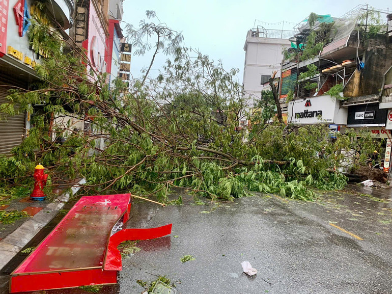 [Live] Bão số 3 di chuyển về phía Tây Bắc Bộ và suy yếu thành áp thấp nhiệt đới ảnh 171