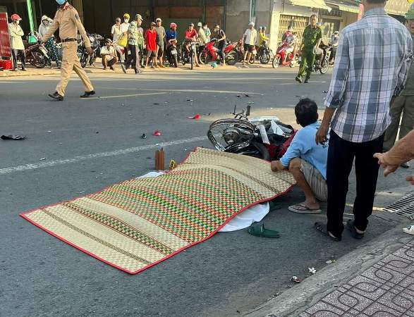 Vụ tai nạn làm chết 2 người trong cùng 1 gia đình.