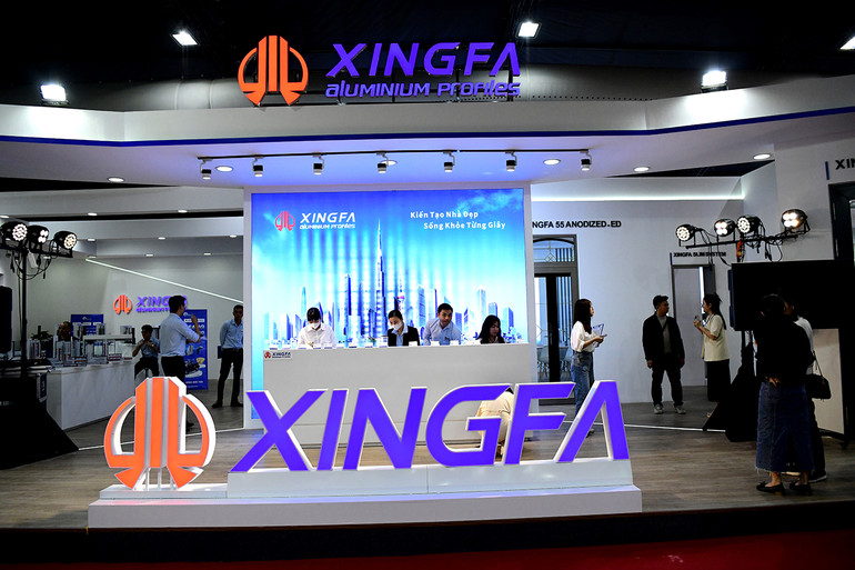 Nhiều thương hiệu quốc tế có mặt tại Triển lãm, góp phần đưa ngành xây dựng trong nước có dịp tiếp cận với những công nghệ mới, vật liệu mới của bạn bè quốc tế.