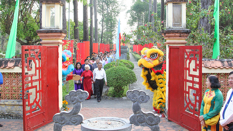 Di tích Văn Thánh Miếu tại Phường 4, thành phố Vĩnh Long.