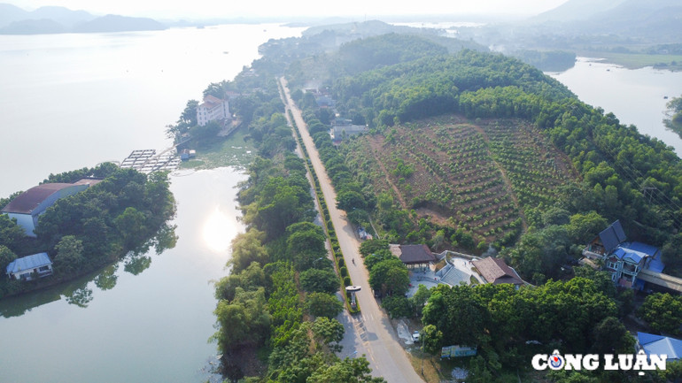 Toàn cảnh Công trình nhìn từ trên cao. (Ảnh: congluan.vn)