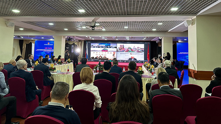 Quang cảnh Hội thảo. (Ảnh: THÙY VÂN)