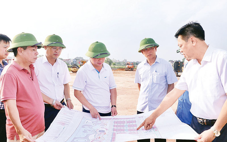 Dự án công viên, cây xanh Khu đô thị Kim Thái có diện tích hơn 6ha, được xây dựng tại phường Ba Hàng.