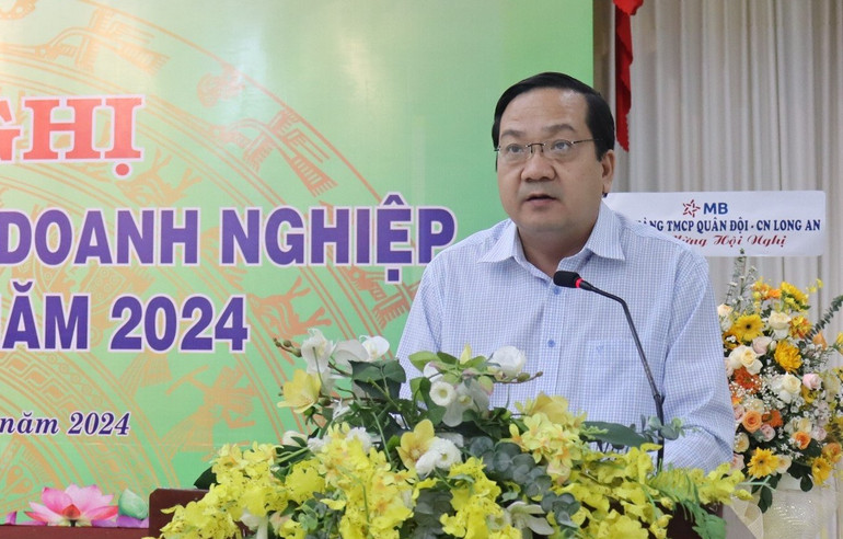 Phó Chủ tịch Ủy ban nhân tỉnh Long An Nguyễn Minh Lâm.