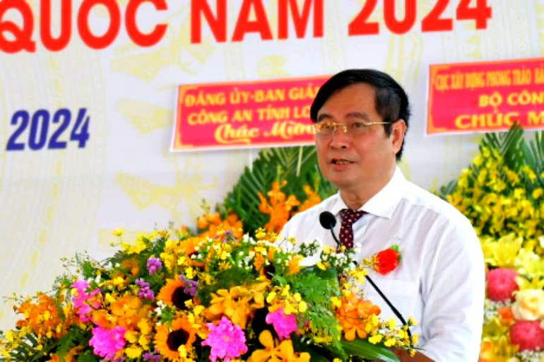 Phó Ban Tuyên giáo Trung ương Phan Xuân Thủy phát biểu chỉ đạo.