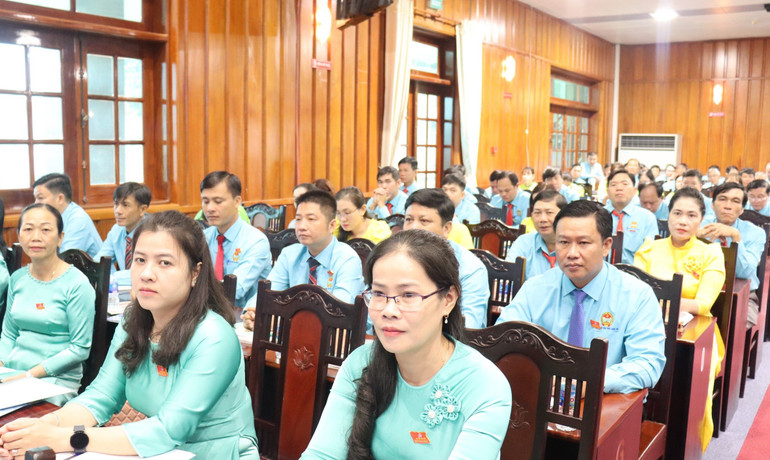 Đại biểu dự Đại hội.