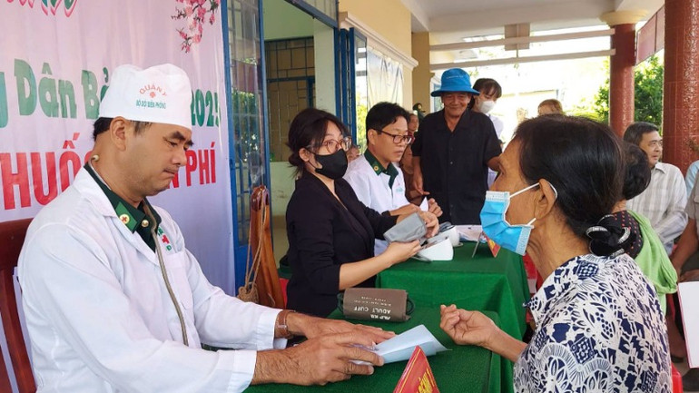 Long An tổ chức “Xuân Biên phòng, ấm lòng dân bản” ảnh 1