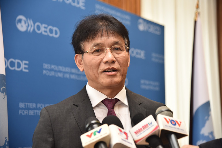 Ông Đặng Ngọc Minh, Phó Tổng cục trưởng Tổng cục Thuế Việt Nam. (Ảnh: MINH DUY)