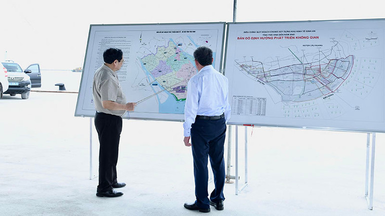 Thủ tướng Phạm Minh Chính cho ý kiến về phát triển Khu kinh tế Định An.