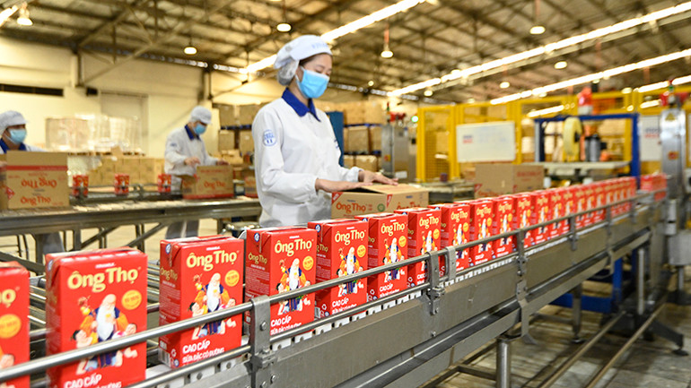 Ông Thọ là một trong những ngành hàng chủ lực của Vinamilk.