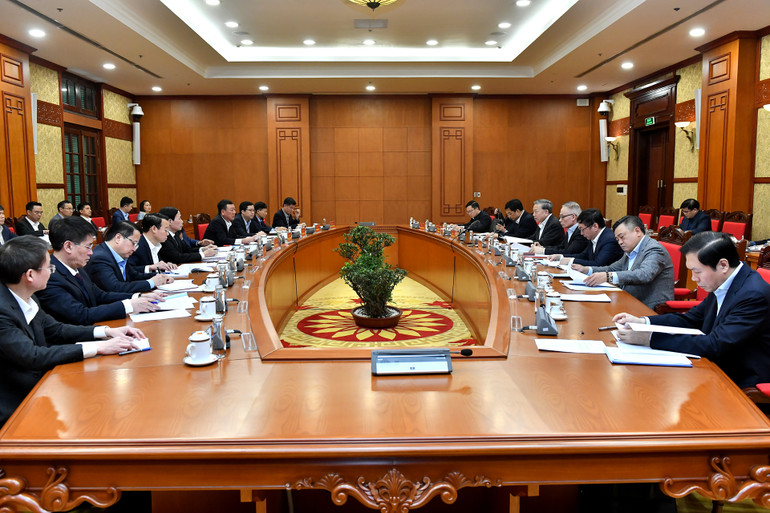 Toàn cảnh hội nghị. (Ảnh: ĐĂNG KHOA)