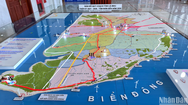 Quy hoạch tỉnh Cà Mau đến 2030, tầm nhìn đến 2050 tập trung nguồn lực đẩy nhanh tốc độ xây dựng tỉnh này trở thành địa phương mạnh về biển.