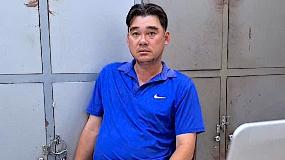 Đối tượng Phạm Quốc Việt tại Cơ quan điều tra Công an tỉnh Cà Mau.