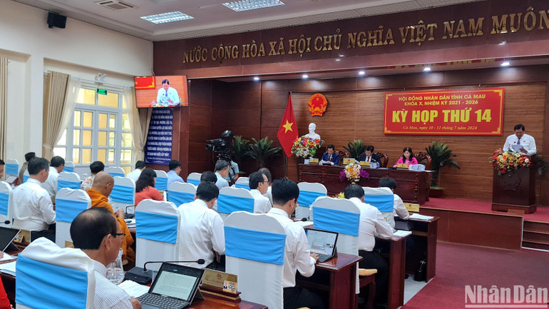 Kỳ họp thứ 14 của Hội đồng nhân dân tỉnh Cà Mau sẽ xem xét thông qua 16 nghị quyết quan trọng, có tác động đến kinh tế-xã hội và dân sinh…
