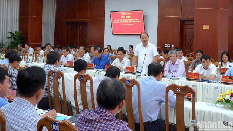 Cà Mau giảm hơn 80 đầu mối cấp tỉnh và phòng, ban cấp huyện ảnh 2