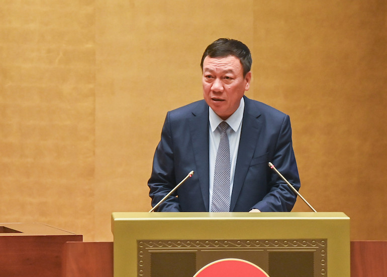 Tổng Thanh tra Chính phủ Đoàn Hồng Phong. (Ảnh: Duy Linh)