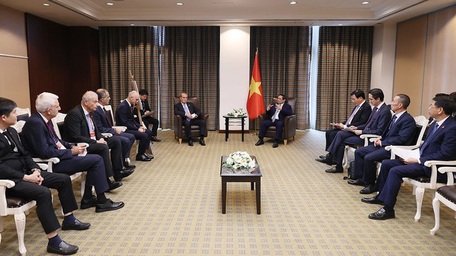 Thủ tướng Phạm Minh Chính làm việc với Tập đoàn IC Holdings.