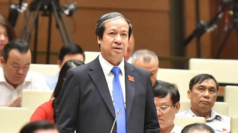 Bộ trưởng Giáo dục và Đào tạo Nguyễn Kim Sơn