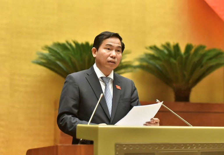 Chủ nhiệm Ủy ban Tài chính, Ngân sách Lê Quang Mạnh. Ảnh: Đăng Khoa