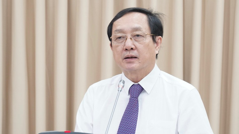 Bộ trưởng Khoa học và Công nghệ Huỳnh Thành Đạt.