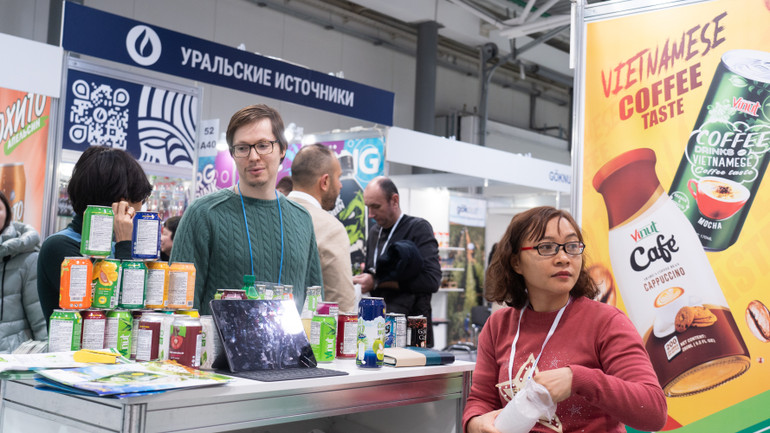 Gian hàng Công ty Vinut.