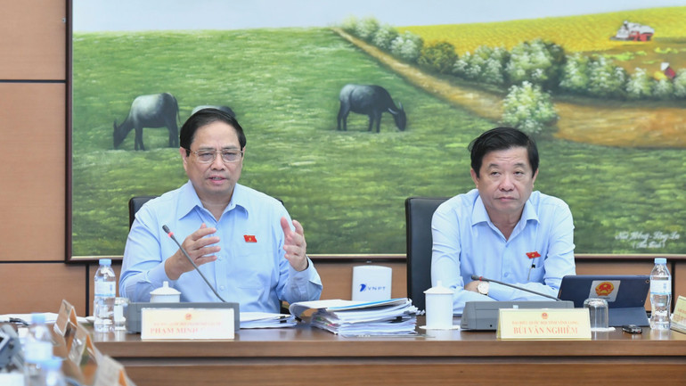 Thủ tướng phát biểu tại phiên thảo luận.