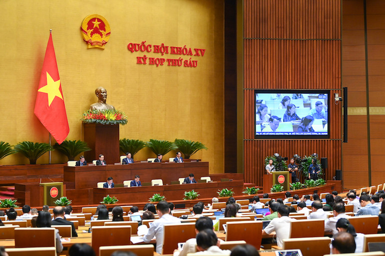 Toàn cảnh buổi họp. Ảnh: Duy Linh