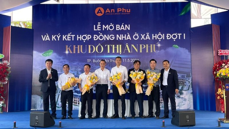 Tháng 5/2024, Công ty cổ phần Đầu tư-Phát triển Đô thị Ân Phú đã mở bán và ký kết hợp đồng nhà ở xã hội đợt I.