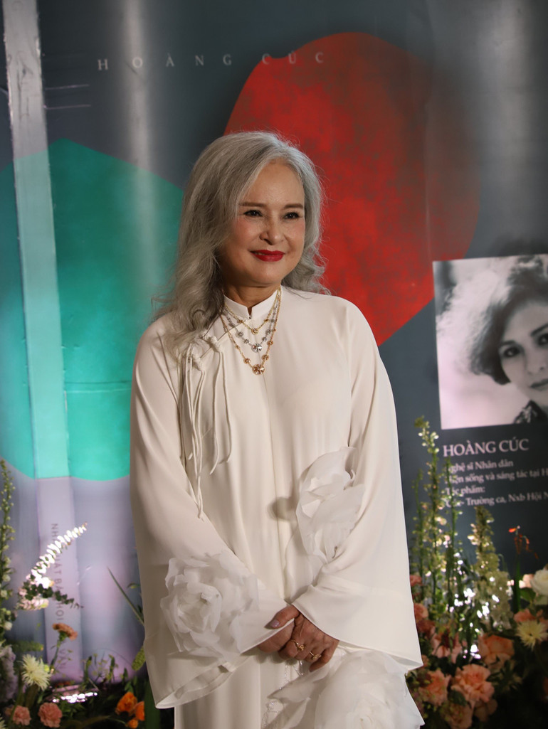 NSND Hoàng Cúc - Ảnh: Nguyễn Xuân Dư