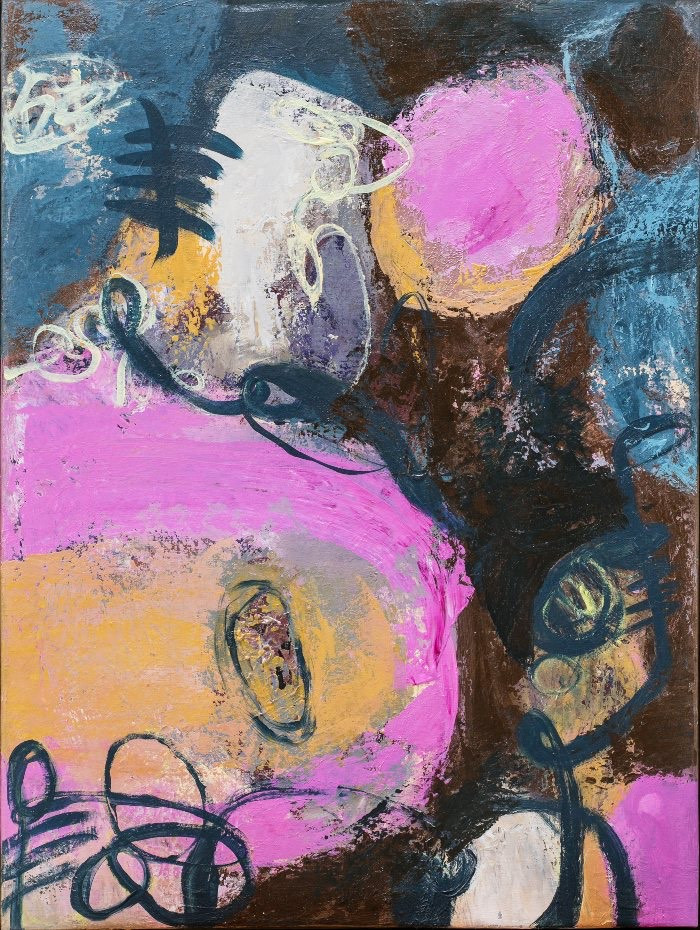 Vocal 3 - Acrylic trên toan - Tranh Phan Minh Châu