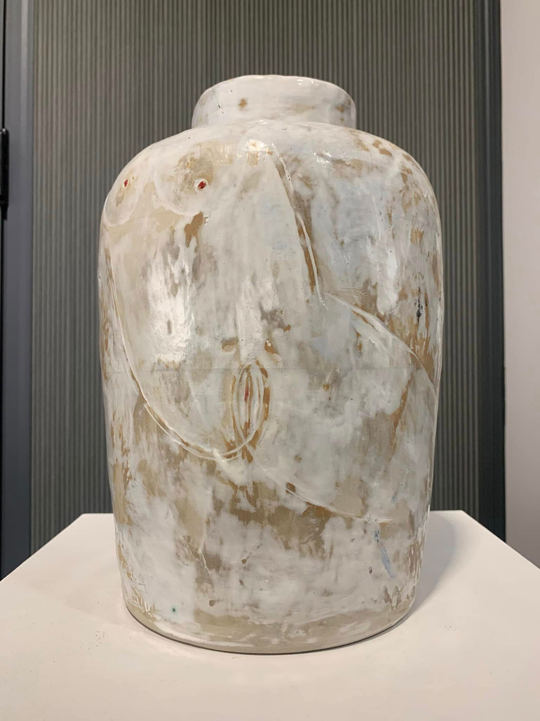 Một tác phẩm Gốm của Mai Đại Lưu Một tác phẩm Gốm của Mai Đại Lưu