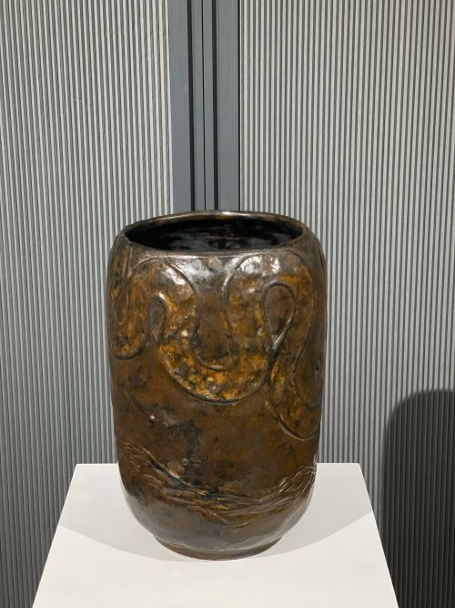 Gốm Hỏa biển - Tác phẩm của họa sĩ Phạm Hà Hải.