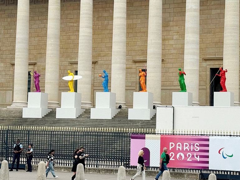 Người Paris bản địa phần lớn đều đi du lịch vào thời điểm diễn ra Olympic vì không thích sự đông đúc. (Ảnh: LT)