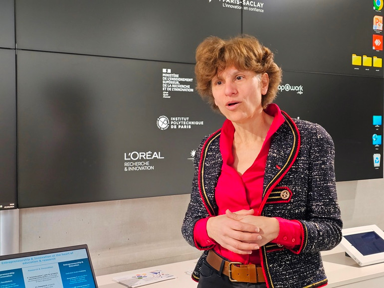 Bà Sylvaine Neveu, Giám đốc Phát triển và Đối tác doanh nghiệp, Trường đại học Bách khoa Paris (IP Paris). (Ảnh: MINH DUY) Bà Sylvaine Neveu, Giám đốc Phát triển và Đối tác doanh nghiệp, Trường đại học Bách khoa Paris (IP Paris). (Ảnh: MINH DUY)