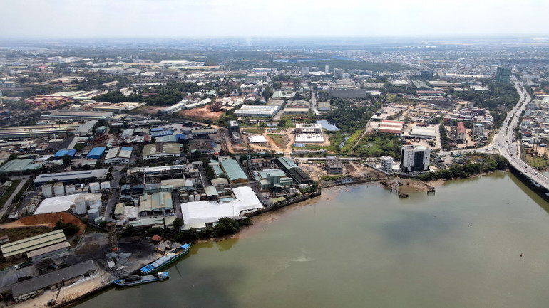 Khu vực xây dựng khu Trung tâm hành chính-chính trị mới tỉnh Đồng Nai hiện hữu. Trong đó, trụ sở Kiểm toán Nhà nước XIII đã hoàn thành.