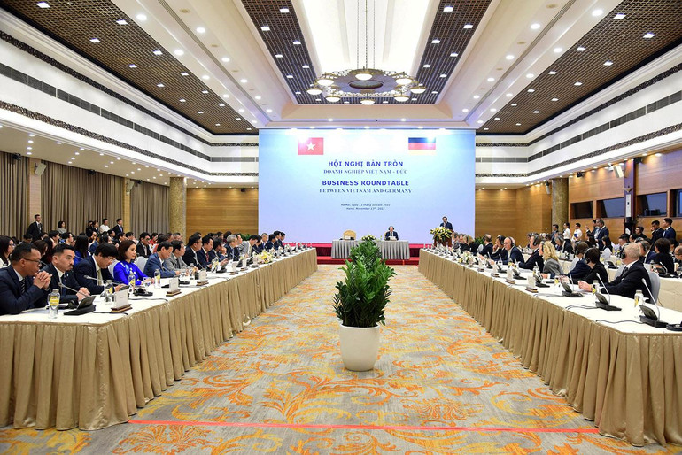 Hội nghị bàn tròn doanh nghiệp Việt Nam-Đức.