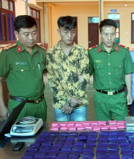 Đối tượng Lầu A Co bị bắt.